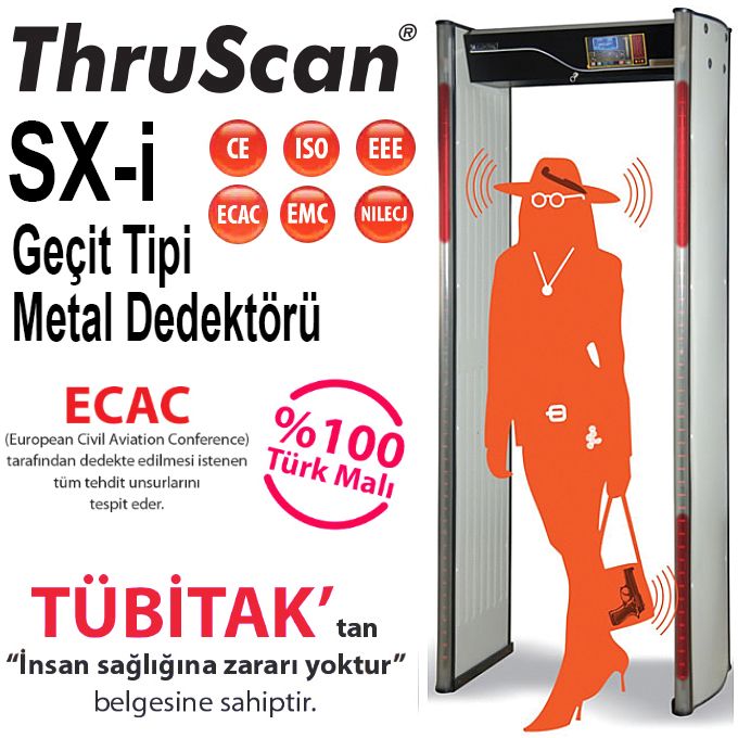 ThruScan SX-i Geçit Tipi Metal Dedektörü