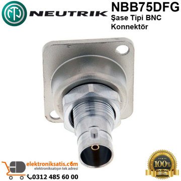 Neutrik NBB75DFG Şase Tipi BNC Konnektör