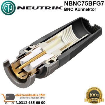 Neutrik NBNC75BFG7 BNC Konnektör