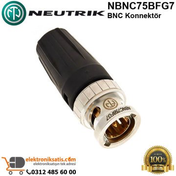 Neutrik NBNC75BFG7 BNC Konnektör