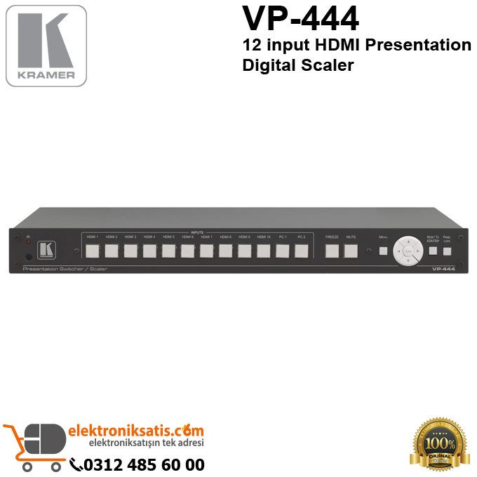 Kramer VP-444 12 input HDMI Presentation Digital Scaler