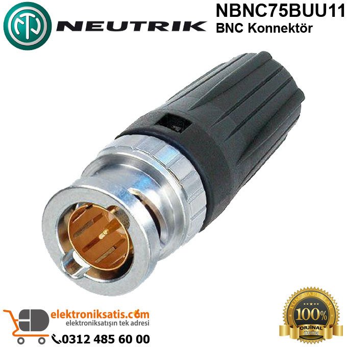 Neutrik NBNC75BUU11 BNC Konnektör