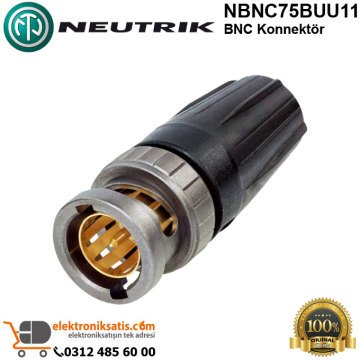 Neutrik NBNC75BUU11 BNC Konnektör