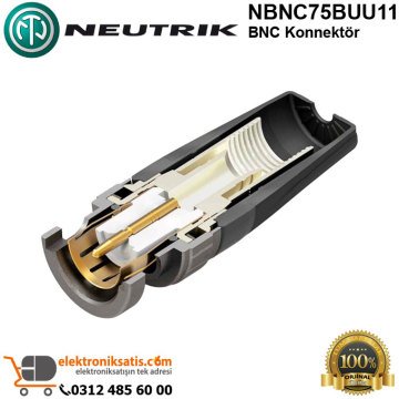 Neutrik NBNC75BUU11 BNC Konnektör