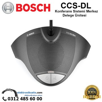 Bosch CCS-DL Delege Ünitesi CSS 900 Ultro Konferans Sistemleri