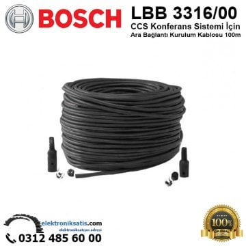 Bosch LBB 3316/00 CCS Konferans Sistemi İçin Ara Bağlantı Kurulum Kablosu 100m