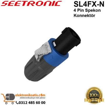 Seetronic SL4FX-N 4 Pin Spekon Konnektör