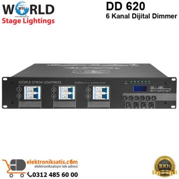 WSLightings DD 620 6 Kanal Dijital Dimmer