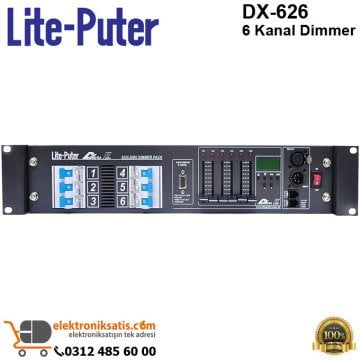 Lite Puter DX-626 6 Kanal Dimmer