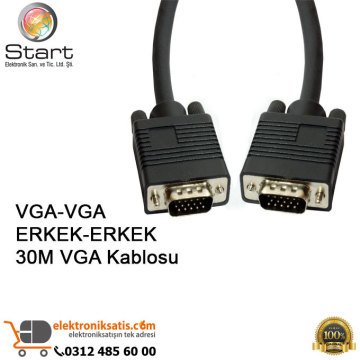 Start VGA Görüntü Kablosu 30 Metre