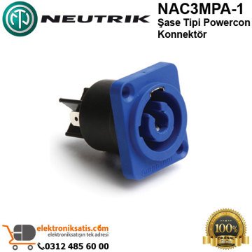 Neutrik NAC3MPA-1 Şase Tipi Powercon Konnektör