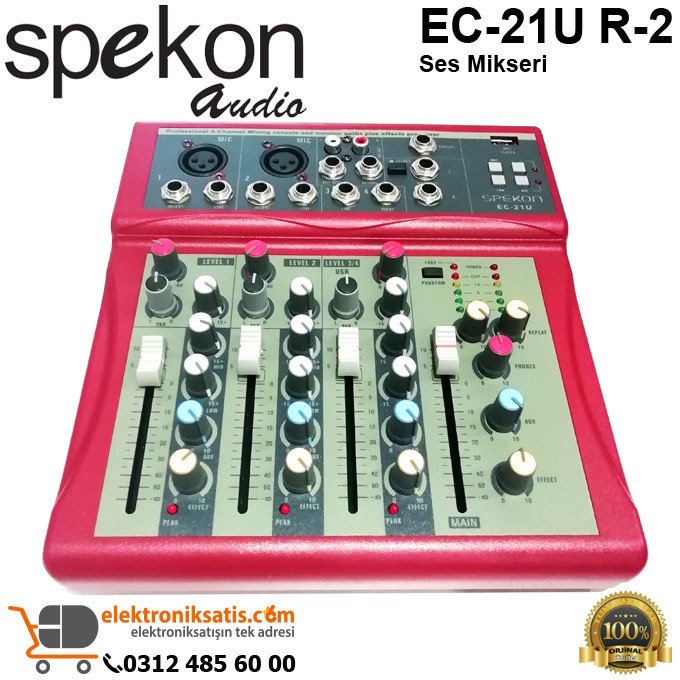 Spekon EC-21U R-2 Ses Mikseri