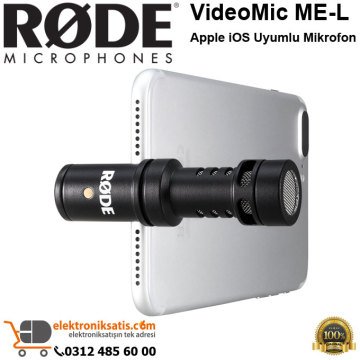 RODE VideoMic ME-L Apple iOS Uyumlu Mikrofon