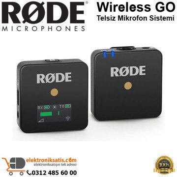 RODE Wireless GO Telsiz Mikrofon Sistemi