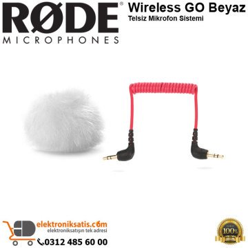 RODE Wireless GO Beyaz Telsiz Mikrofon Sistemi