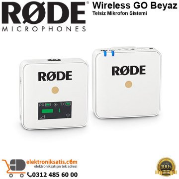 RODE Wireless GO Beyaz Telsiz Mikrofon Sistemi