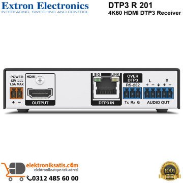 Extron DTP3 R 201 4K60 HDMI DTP3 Receiver