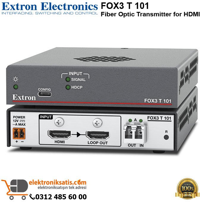 Extron FOX3 T 101 Fiber Optic Transmitter for HDMI