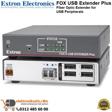 Extron FOX USB Extender Plus Fiber Optic Extender for USB Peripherals