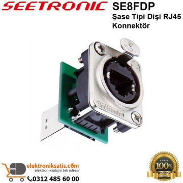 Seetronic SE8FDP Şase Tipi Dişi RJ45 Konnektör