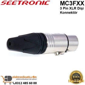 Seetronic MC3FXX 3 Pin XLR Dişi Konnektör