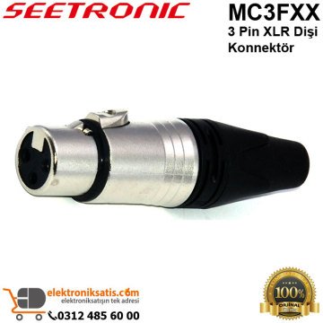 Seetronic MC3FXX 3 Pin XLR Dişi Konnektör