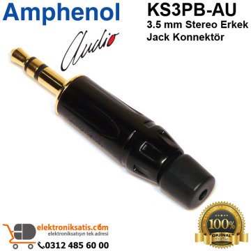 Amphenol KS3PB-AU 3.5 mm Stereo Jack