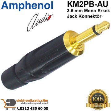 Amphenol KM2PB-AU 3.5 mm Mono Jack