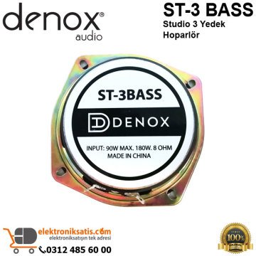 Denox ST-3 BASS Studio 3 Yedek Hoparlör