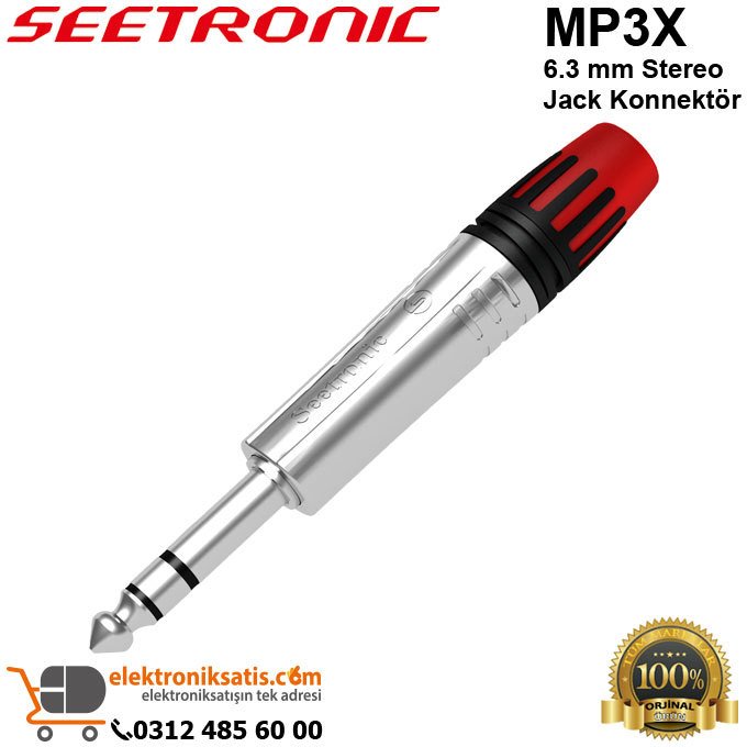 Seetronic MP3X Stereo Jack Konnektör