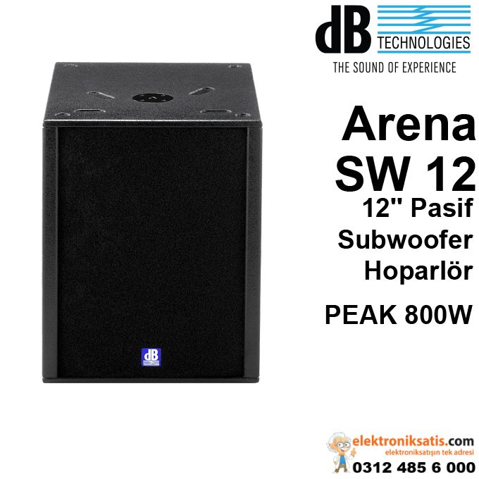 dB technologies Arena SW12 Pasif Subwoofer Hoparlör