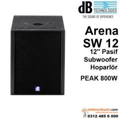 dB technologies Arena SW12 Pasif Subwoofer Hoparlör