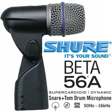 Shure Beta56A Enstrüman Davul Mikrofonu
