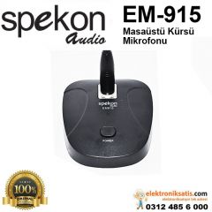 Spekon EM915 Masaüstü Kürsü Mikrofonu