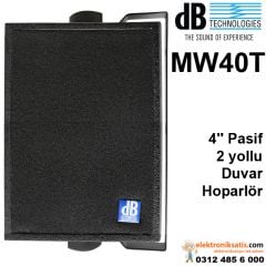 dB technologies MW40T 4'' Pasif Duvar Hoparlör