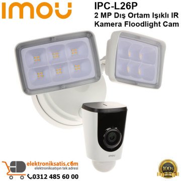 Imou IPC-L26P 2 MP Dış Ortam Işıklı IR Kamera Floodlight Cam