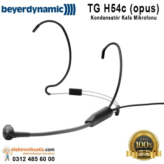 Beyerdynamic TG H54 Kondansatör Kafa Mikrofonu Siyah