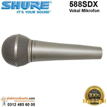 Shure 588SDX Dinamik Vokal Mikrofon