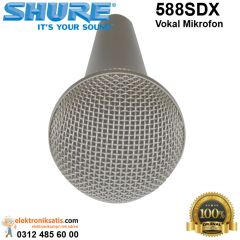 Shure 588SDX Dinamik Vokal Mikrofon