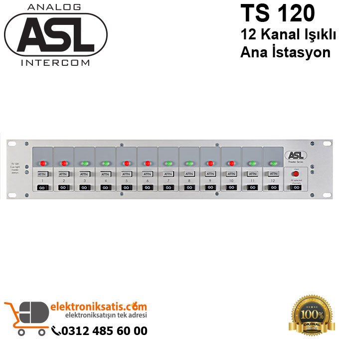 ASL TS 120 Cue Light Master Station