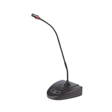 Denox AST-822 Işıklı Masaüstü Kürsü Mikrofonu