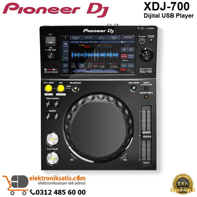 Pioneer Dj XDJ-700 Dijital USB Player