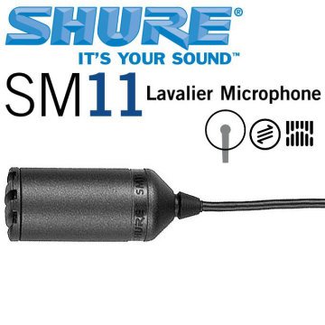 Shure SM11 Yaka Mikrofonu