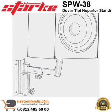 Starke SPW-38 Duvar Tipi Hoparlör Standı
