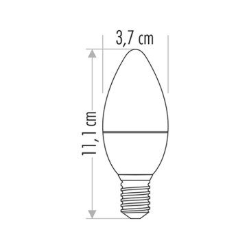 Cata CT-4083 8 Watt E14 Duy 6500K Beyaz Işık Buji Led Ampul