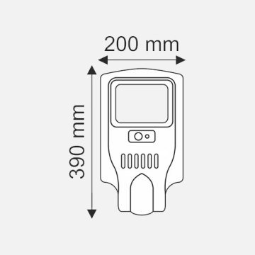 30 Watt Fotoselli Sensörlü Solar Led Sokak Aydınlatma Helios HS 3800