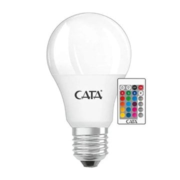 Cata 9W Kumandalı RGB Dimmerli Led Ampul CT-4058