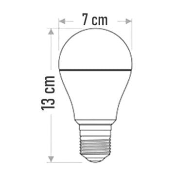 Cata 10W Sese Duyarlı Led Ampul CT-4275 Beyaz Işık