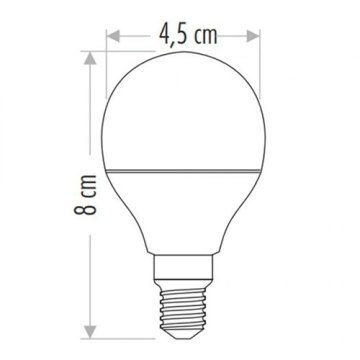 Cata 3W E14 6400K Beyaz Işık Led Ampul CT-4233