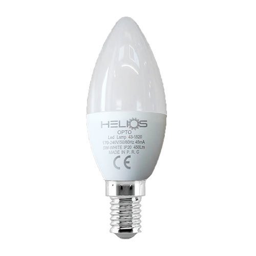 Helios 5W Beyaz Buji Led Ampul E-14 HS43-1520